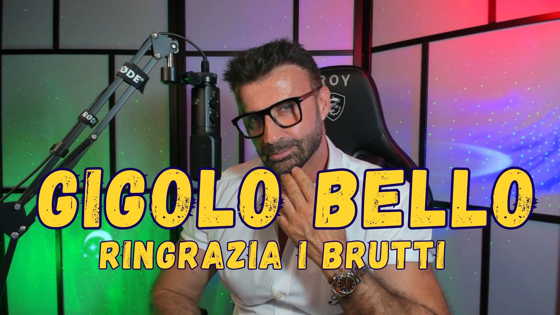 Gigolo bello ringrazia tutti i brutti
