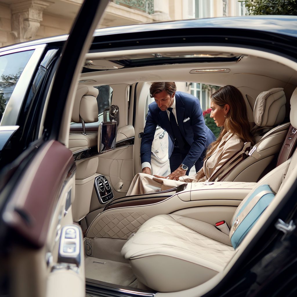 Accompagnatore con Auto di Lusso